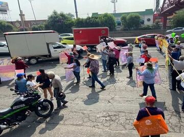 Retiran bloqueo en Periférico Norte; vecinos de Naucalpan y Azcapotzalco exigen cancelación de Macrolibramiento Mexiquense