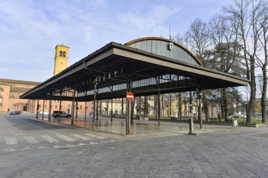 Calles desiertas y temor en Codogno, foco del brote de coronavirus en Italia