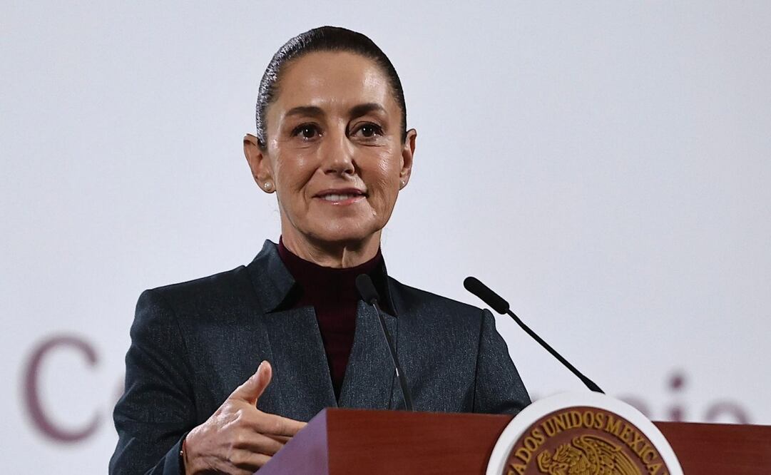 Conferencia matutina de la presidenta Claudia Sheinbaum en Palacio Nacional el 19 de junio de 2025. Fotos: Berenice Fregoso/EL UNIVERSAL