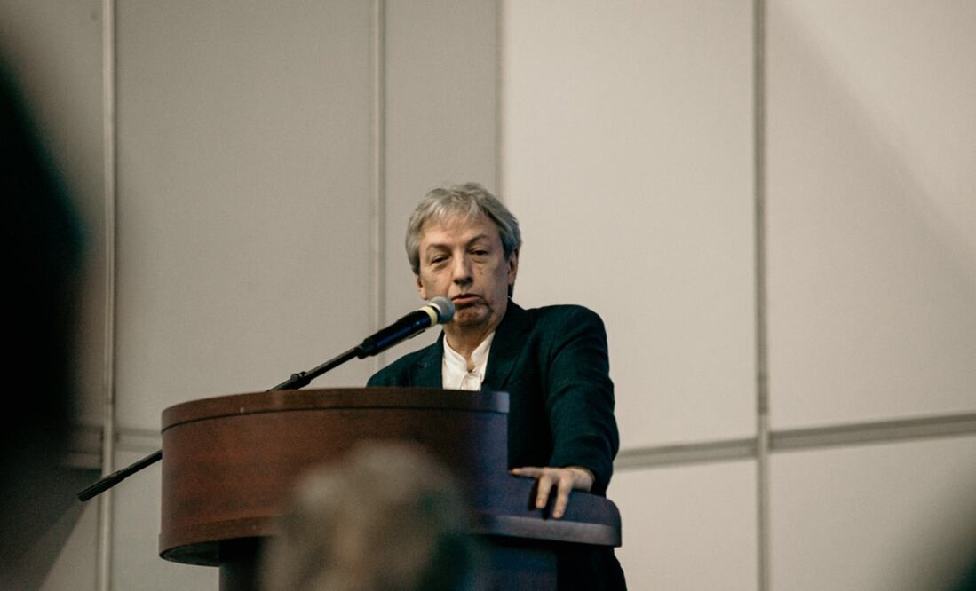 David Toscana en la inauguración de la FIL Monterrey.
Foto: FIL Monterrey, cortesía