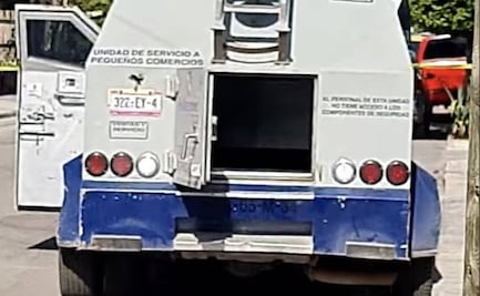 Roban y abandonan camioneta de valores en Sonora; extraen cerca de 9 mdp