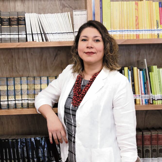 Cristina Rascón dice que sus funciones como coordinadora de Literatura se malinterpretan. IVÁN STEPHENS/EL UNIVERSAL