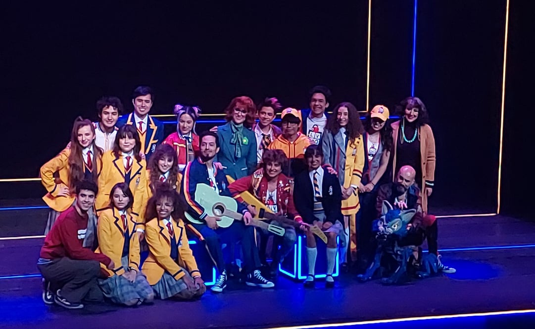 El musical "La vida es mejor cantando", levantará el telón el próximo 29 de mayo. Foto: Sughey Baños / EL UNIVERSAL