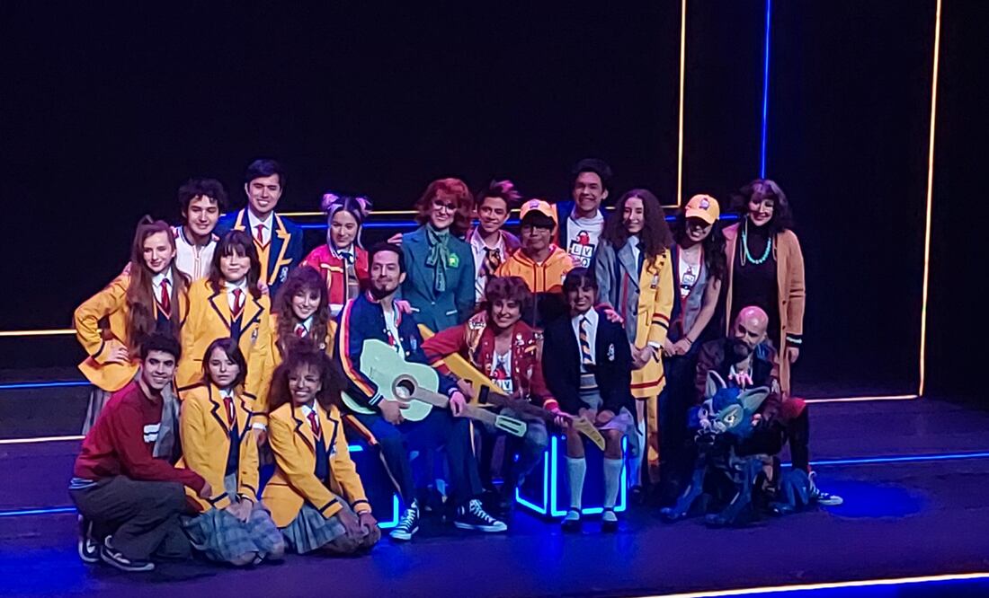 El musical "La vida es mejor cantando", levantará el telón el próximo 29 de mayo. Foto: Sughey Baños / EL UNIVERSAL