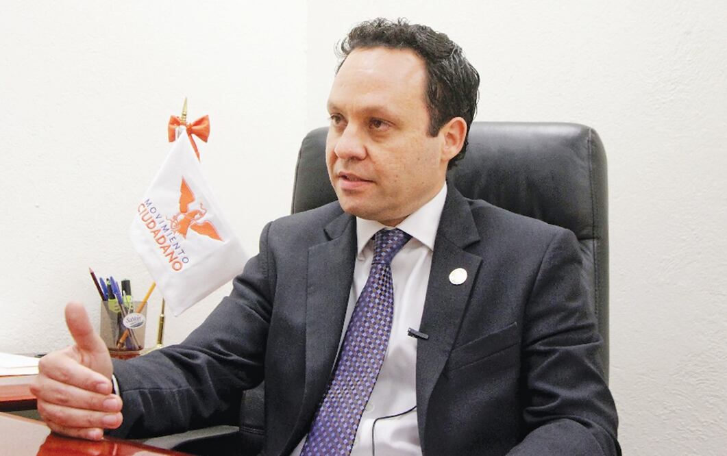 Clemente Castañeda, presidente nacional del Movimiento Ciudadano. Foto: Archivo/EL UNIVERSAL