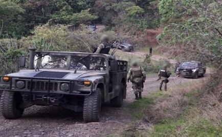 Militares y policías se enfrentan a grupo armado en Michoacán