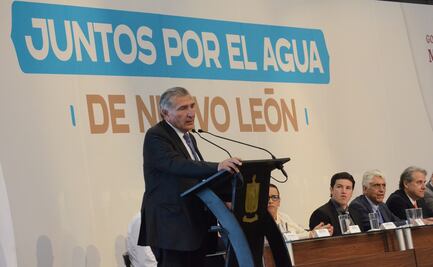 Gobierno Federal no abandonará a Nuevo León ante crisis hídrica: Adán Augusto López