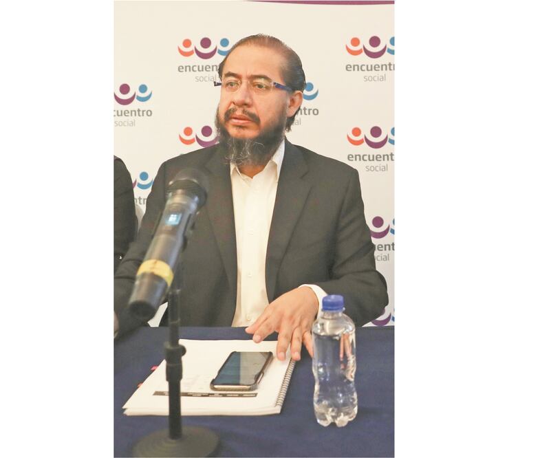 Hugo Eric Flores fue designado líder del PES de manera unánime. Foto: ARCHIVO EL UNIVERSAL