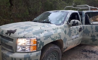 Hallan tres camionetas del Ejército clonadas en Chiapas; presuntamente pertenecen al CJNG
