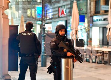 Terrorismo golpea el centro de Viena