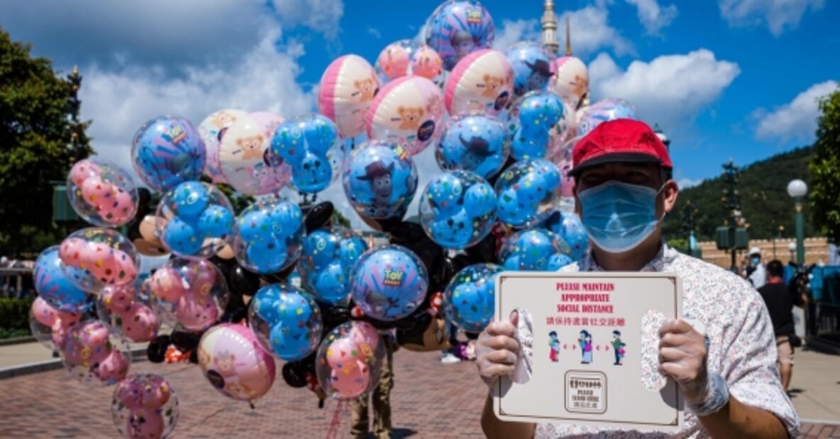 Reabre Disneyland Hong Kong tras seis meses cerrado por el coronavirus