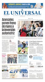 Portada impresa del 28 de marzo de 2025