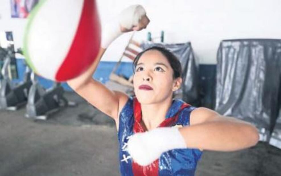 La Maravilla. Boxeadora de la policía CDMX
