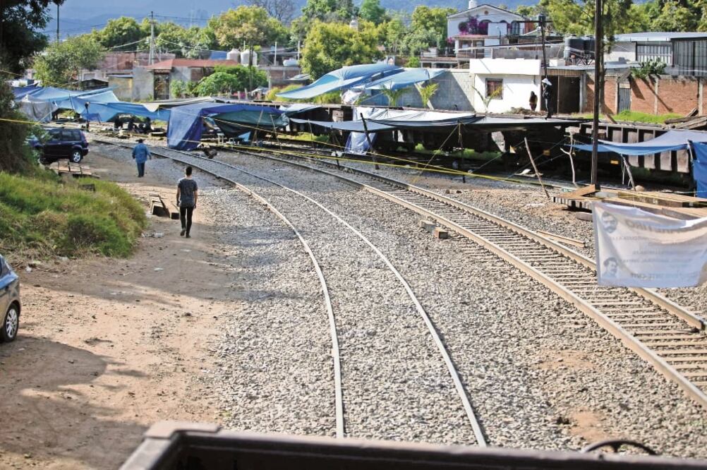Factor. El bloqueo de vías férreas en Michoacán afectó a la IP. / ARCHIVO EL UNIVERSAL