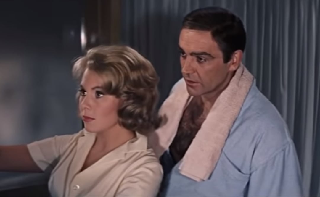 Actuó en "Thunderball" junto a Sean Connery Foto: Tomada de video