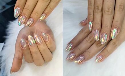 Uñas de cristal, la tendencia de esta temporada