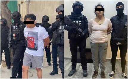 Detienen nuevamente a “El Cindy” y “La Negra”, presuntos miembros del Cártel de Tláhuac