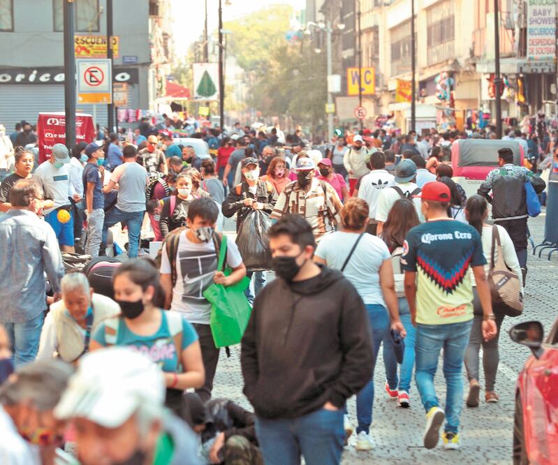 La capital del país es la que más contagios registra de las 32 entidades, según la Ssa. El llamado de las autoridades es quedarse en casa si no hay por qué salir. Foto: JUAN BOITES. EL UNIVERSAL