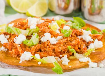 #RECETA Tostadas de machaca de camarón en 5 pasos