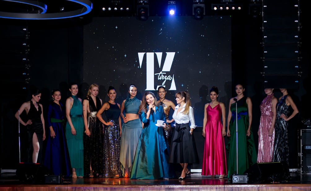 Tirza presenta su nueva colección de vestidos para graduación. Fotos: Cortesía Tirza