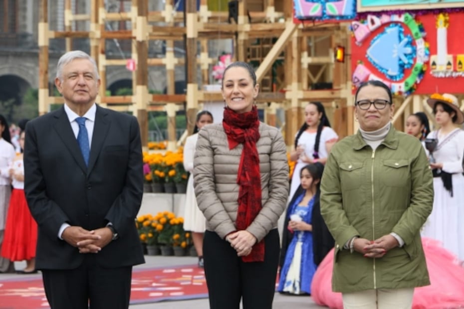 Así luce la ofrenda de Día de Muertos del Zócalo 2019
