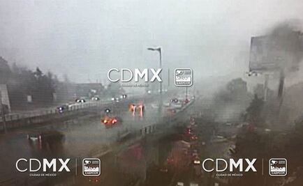Llueve en 13 delegaciones de CDMX