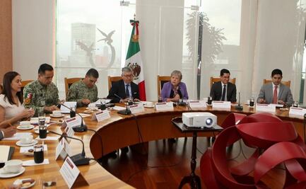 Canciller Bárcena dialoga con Segob, Sedena, Semar e INM sobre estrategia para migración