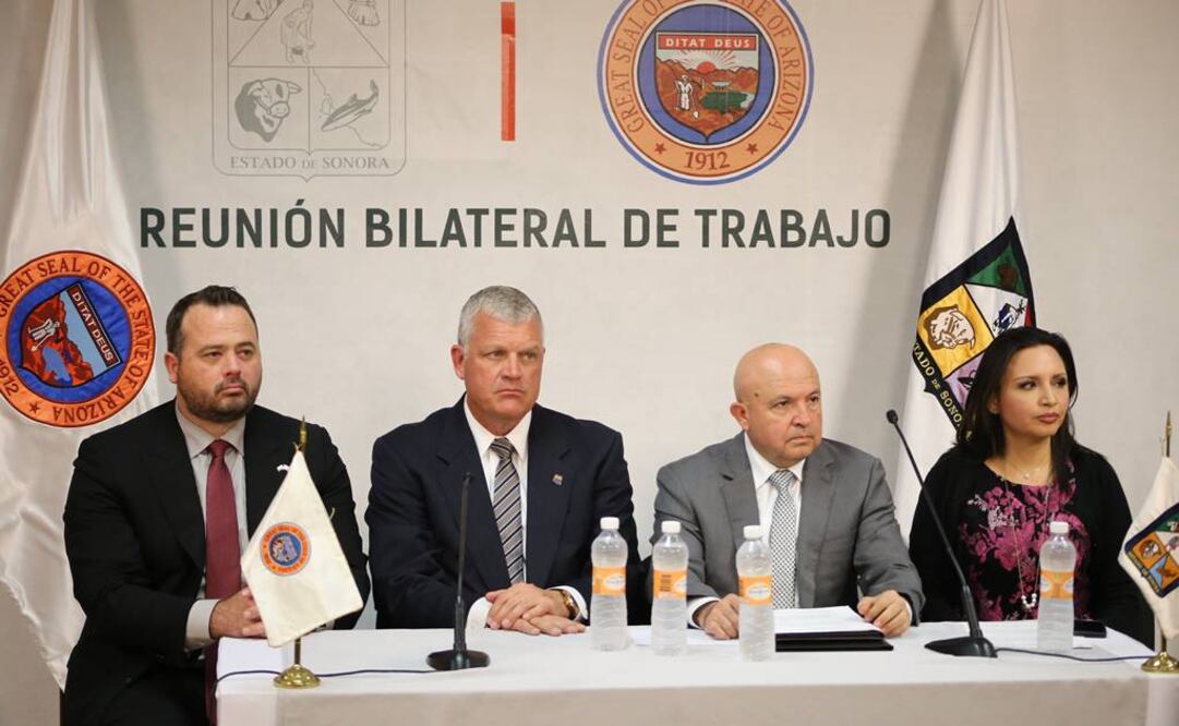 Autoridades de seguridad de Sonora y Arizona anunciaron el compromiso de trabajar, en forma coordinada, y reforzar las labores de inteligencia. (Foto: Especial)