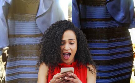 El vestido que causó intenso debate por su color hace 10 años; ¿azul o dorado?
