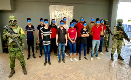 Detienen a 14 personas durante operativo en Tamaulipas; aseguran armas y vehículos
