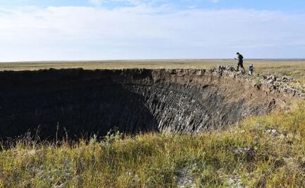 Un enigma geológico; la ciencia revela el fascinante origen de los cráteres gigantes en Siberia