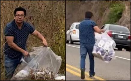 Renuncia funcionario morenista exhibido haciendo rapiña tras volcadura de un camión en Chiapas