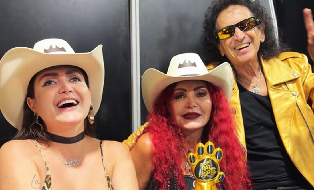 Celia, Chela y Alex Lora.
Foto: Instagram