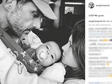 Sergio Mayer convive con su nieta Mila