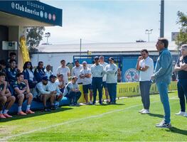 Emilio Azcárraga visita al América; tuvo reunión con el plantel de cara a la Liguilla