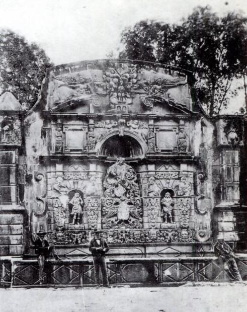 Una de las fuentes más bonitas que tuvo la capital