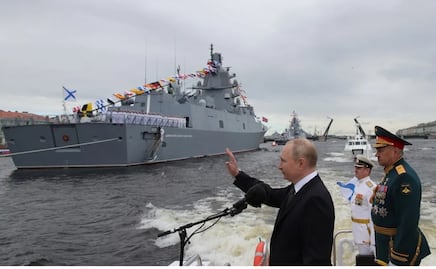 Putin afirma que flota rusa tendrá nuevo misil hipersónico "en los próximos meses"