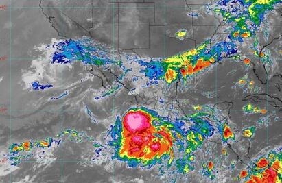 Se forma depresión tropical Doce-E en el Océano Pacífico