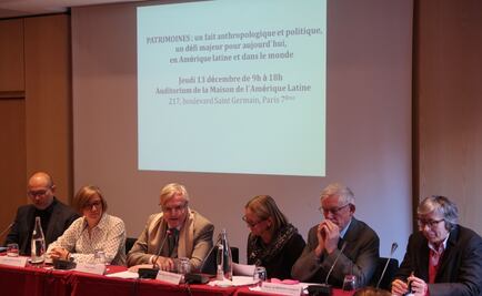 Analizan en París patrimonio de México, tras los sismos de 2017