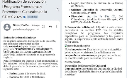Desprotección de datos en Secretaría de Cultura capitalina afecta a promotores culturales