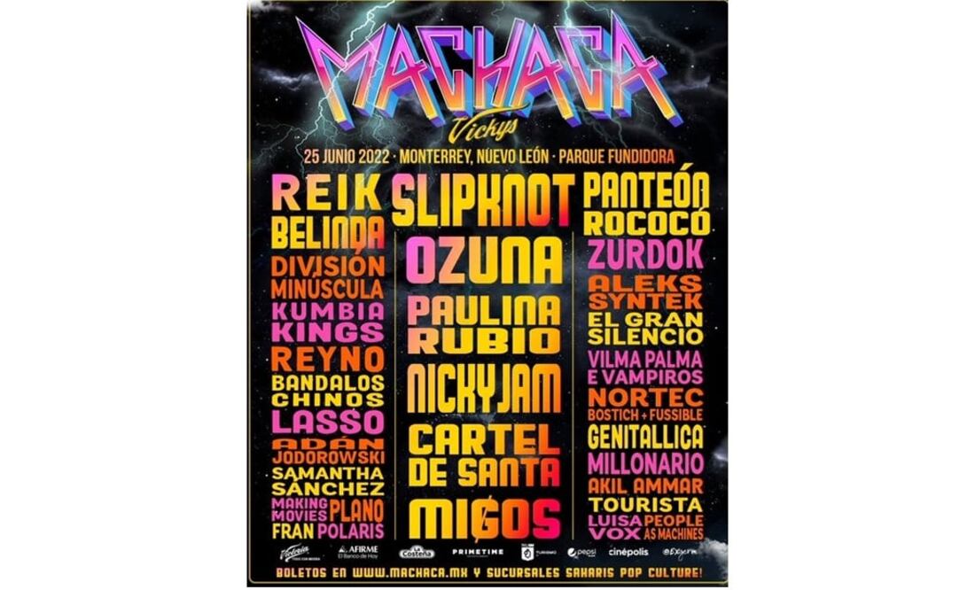 Foto: Twitter @MachacaFestival