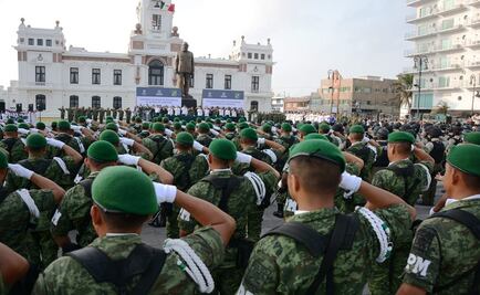 Para reforzar operativos, arribaron militares a Veracruz