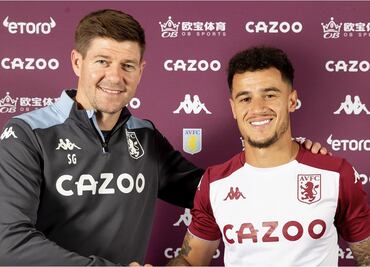 Gerrard: Coutinho es un fichaje brillante para el Aston Villa