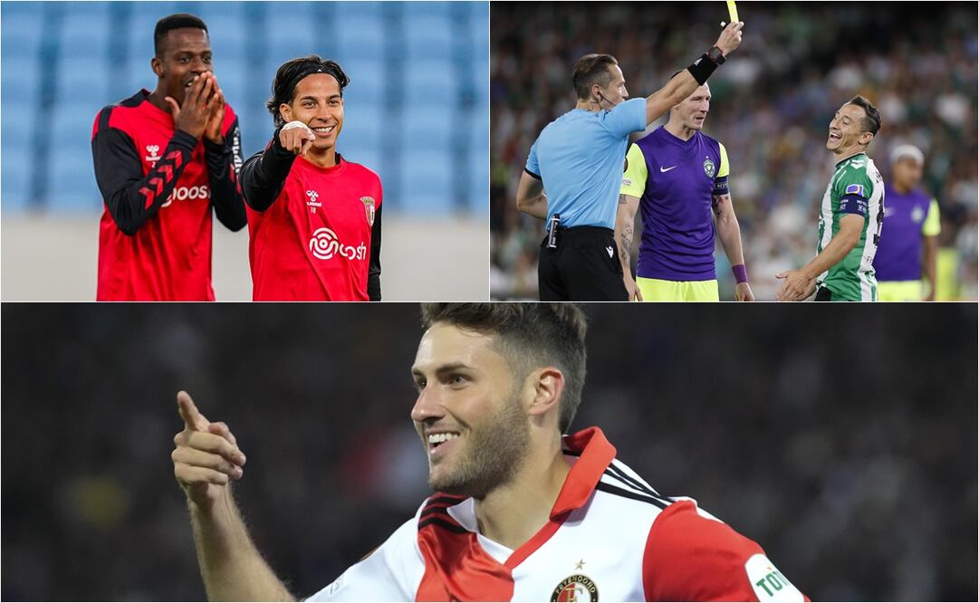 Los tres equipos vencieron en la Europa League / Foto: Especiales