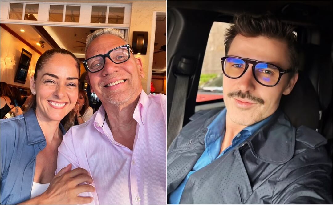 Andrea y Leonardo García, hijos del actor Andrés García.
Fotos: Instagram