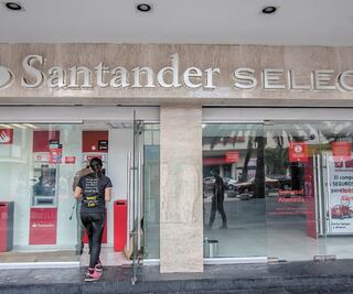 Santander registrará datos biométricos