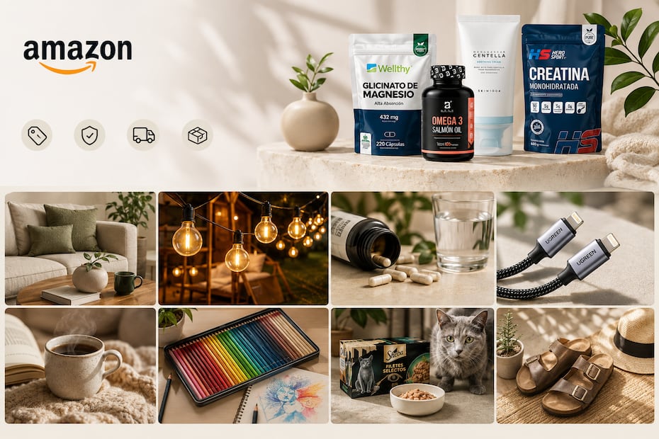 Amazon cuenta con productos en promoción en menos de $299. Foto: Generada con IA