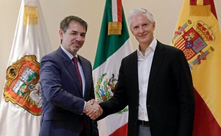 Alfredo Del Mazo se reúne con embajador de españa, buscan entablar relaciones con el Edomex