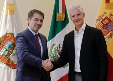 Alfredo Del Mazo se reúne con embajador de españa, buscan entablar relaciones con el Edomex