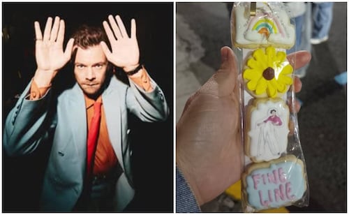 Las galletas de Harry Styles que conquistan a sus fans en CDMX tienen un poderoso motivo detrás